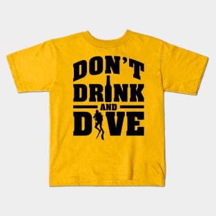 Drink dive Kids T-Shirt